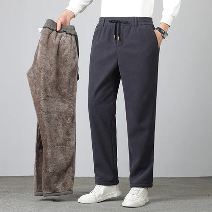"Corte Morbida" – Corduroy Fleece Pants By Enzo Bellari®