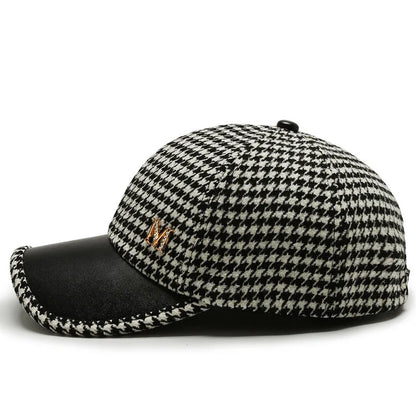"Linea Sportiva" – Check Baseball Cap By Enzo Bellari®