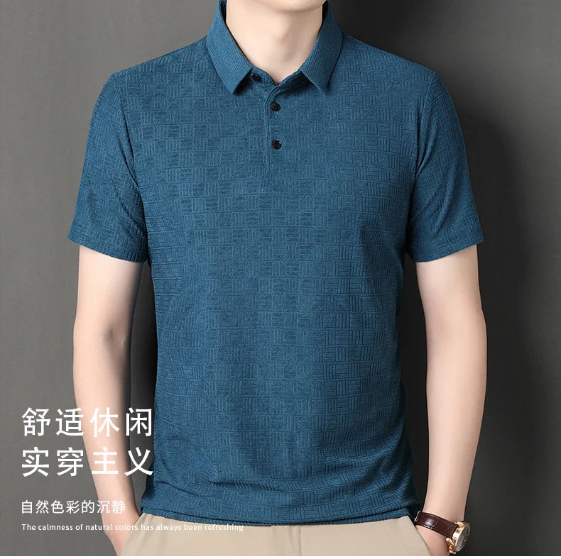 "Filo Naturale" – Cotton Hemp Polo Shirt By Enzo Bellari®