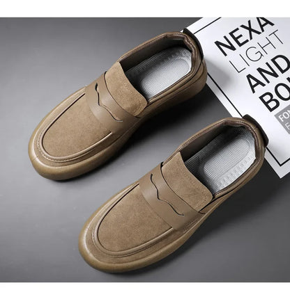 "Passo Stabile" – Non-slip Leather Loafers By Enzo Bellari®