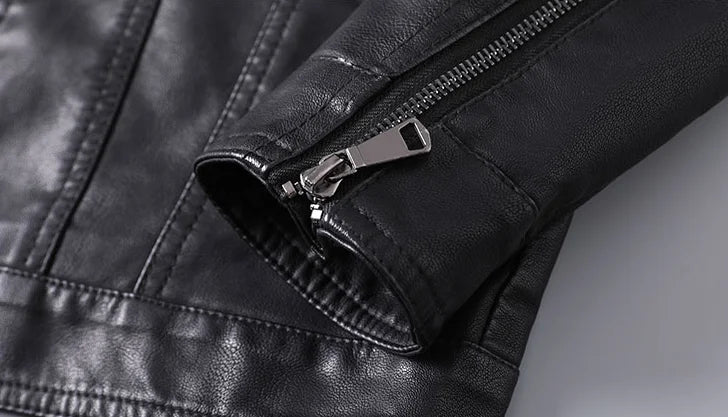 "Vento d’Ottobre" – Leather Lapel Jacket By Enzo Bellari®