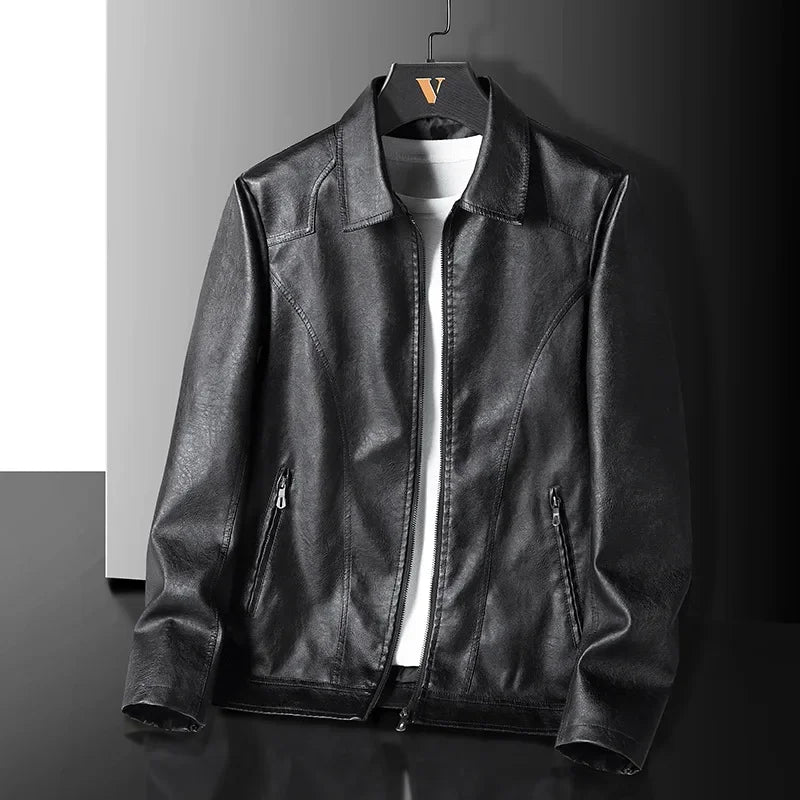 "Fior di Vento" – Large Size Fashion Leather Jacke By Enzo Bellari®t