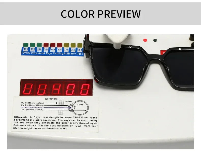 "Sole Dorato" – Square Gold Sunglasses By Enzo Bellari®