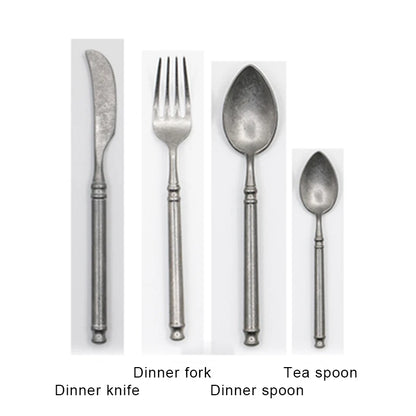 "Acciaio Retrò" – Stainless Flatware Cutlery Set By Enzo Bellari®