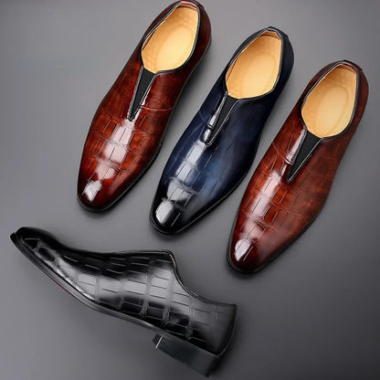 "Nodo Elegante" – Designer Oxford Loafers By Enzo Bellari®