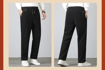 "Corte Morbida" – Corduroy Fleece Pants By Enzo Bellari®