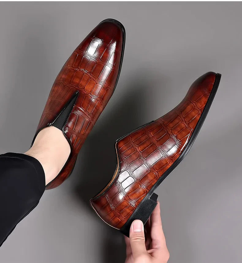 "Nodo Elegante" – Designer Oxford Loafers By Enzo Bellari®