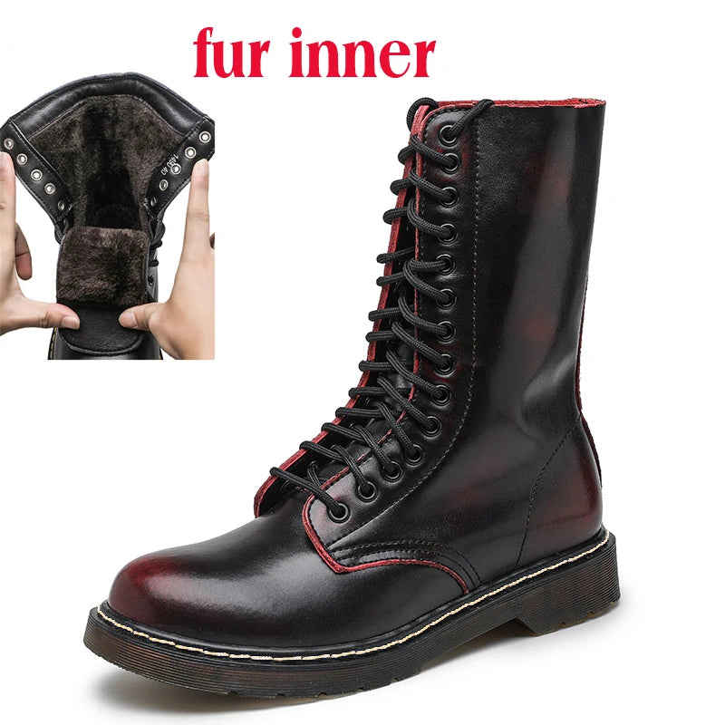 "Passo Inverno" – Mid-Calf Work Boots By Enzo Bellari®