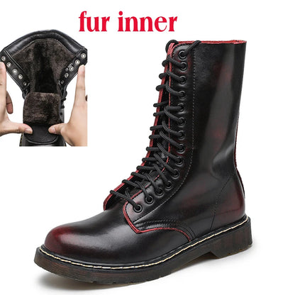 "Passo Inverno" – Mid-Calf Work Boots By Enzo Bellari®