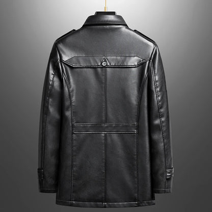 "Vento Slim" – PU Leather Jacket By Enzo Bellari®
