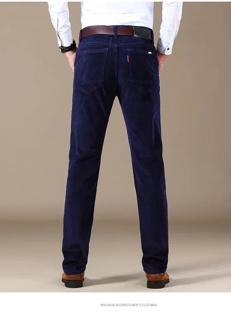 "Trama Rustica" – Corduroy Casual Pants By Enzo Bellari®