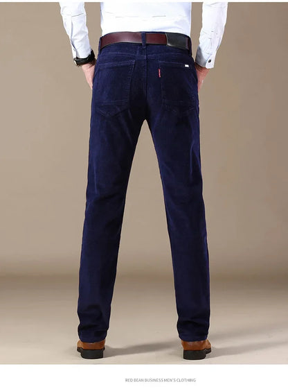 "Trama Rustica" – Corduroy Casual Pants By Enzo Bellari®