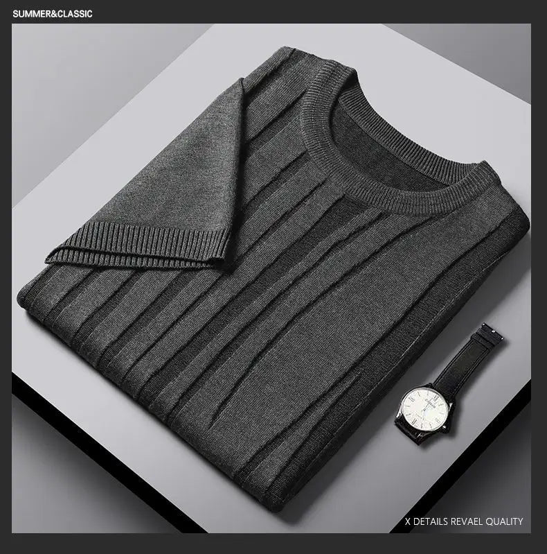 "Sole di Capri" – Round Neck Casual T-Shirt By Enzo Bellari®