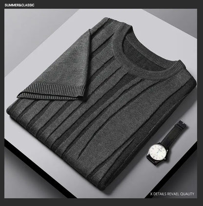 "Sole di Capri" – Round Neck Casual T-Shirt By Enzo Bellari®