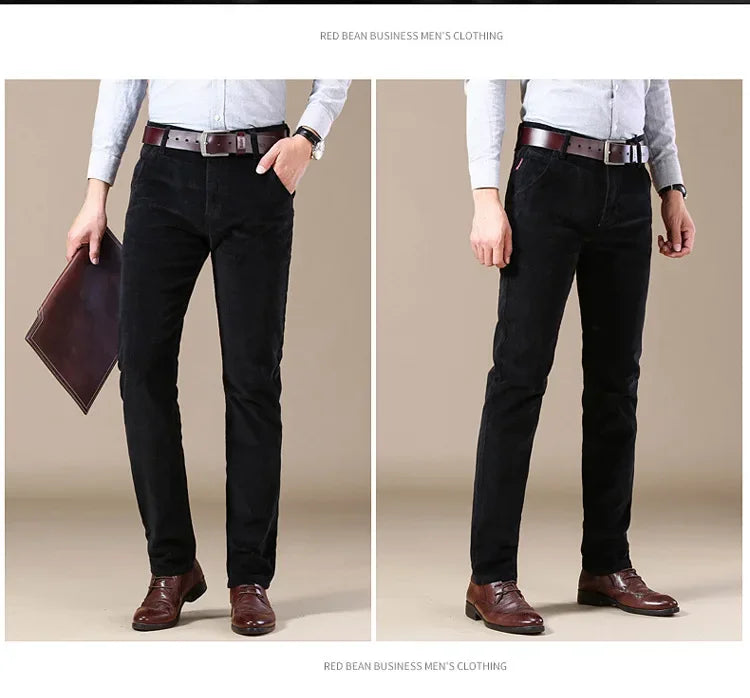 "Trama Rustica" – Corduroy Casual Pants By Enzo Bellari®