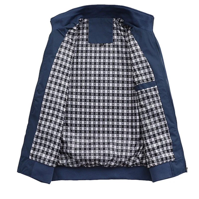 "Vento d'Oro" – Slim Fit Bomber Jacket By Enzo Bellari®