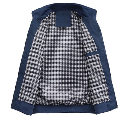 "Vento d'Oro" – Slim Fit Bomber Jacket By Enzo Bellari®