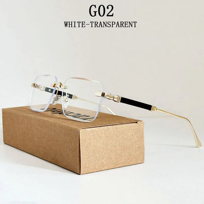 "Linea Invisibile" – Rimless Fashion Sunglasses By Enzo Bellari®