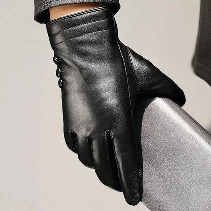 "Mano Calda" – Sheepskin Winter Gloves By Enzo Bellari®