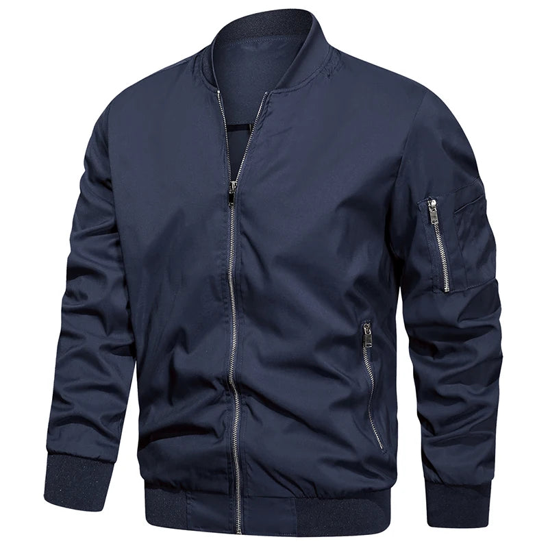 "Autunno Leggero" – Bomber Casual Jacket By Enzo Bellari®