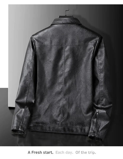"Fior di Vento" – Large Size Fashion Leather Jacke By Enzo Bellari®t