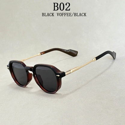 "Luce di Mare" – Vintage Oval Sunglasses By Enzo Bellari®