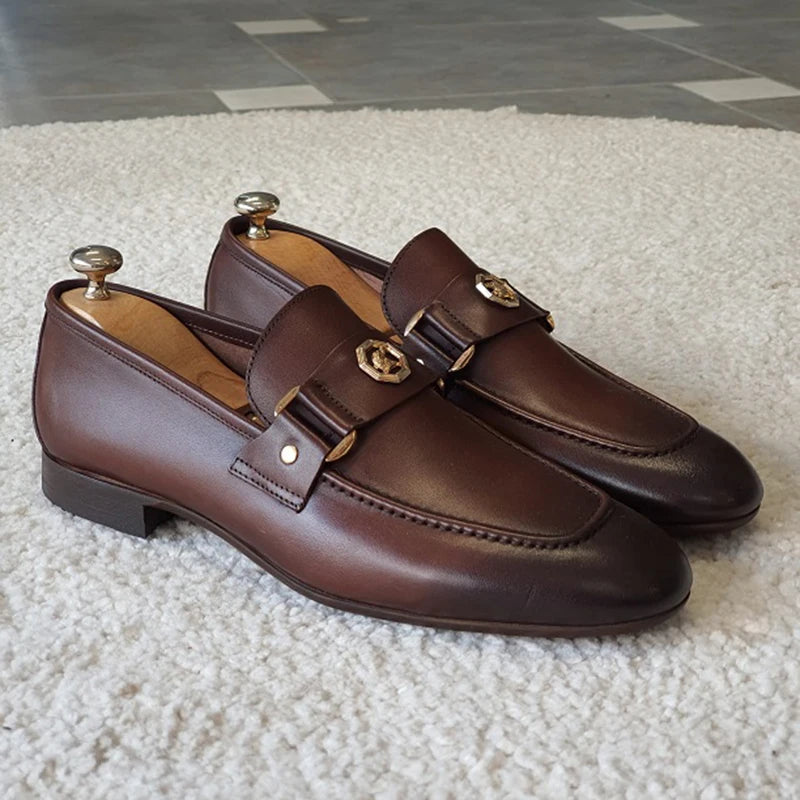 "Luciano" – Genuine Leather Loafers