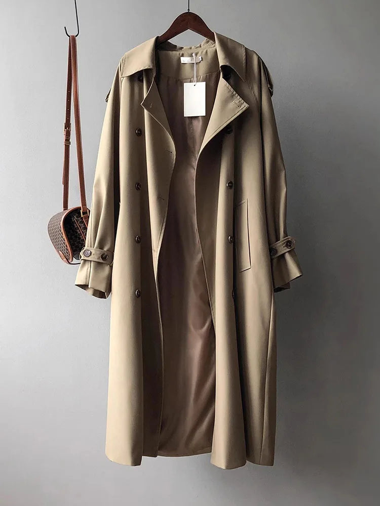 "Aria Serenata" – Double-Breasted Trench Coat By Enzo Bellari®