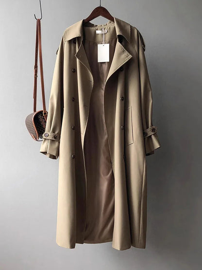 "Aria Serenata" – Double-Breasted Trench Coat By Enzo Bellari®