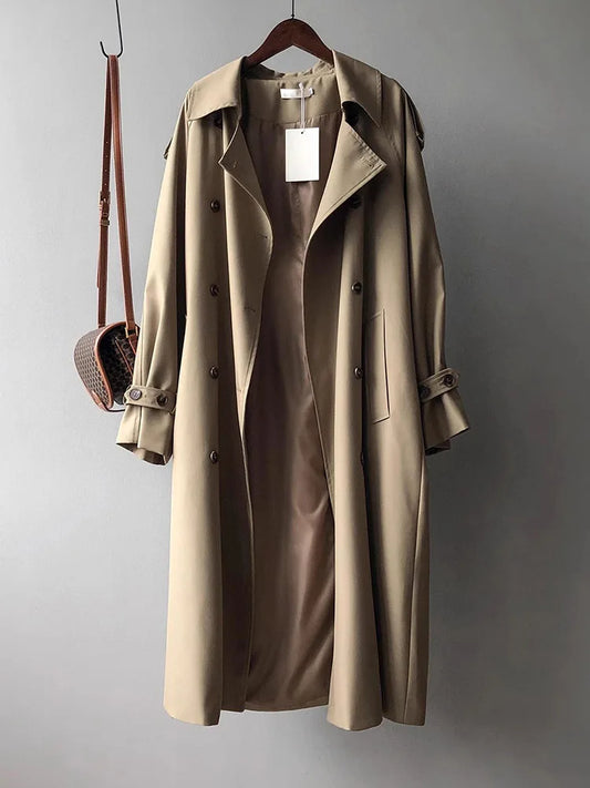 "Aria Serenata" – Double-Breasted Trench Coat By Enzo Bellari®