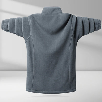 "Doppia Calda" – Fleece Collar Jacket By Enzo Bellari®