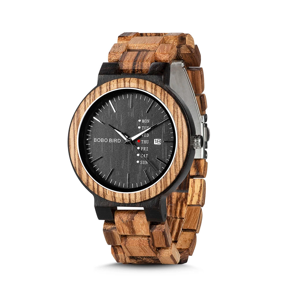 "Il Legno" – Wood Quartz Watch By Enzo Bellari®