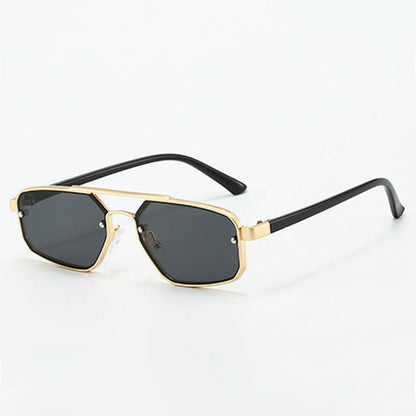 "Vista Retrò" – Vintage Rectangle Sunglasses By Enzo Bellari®