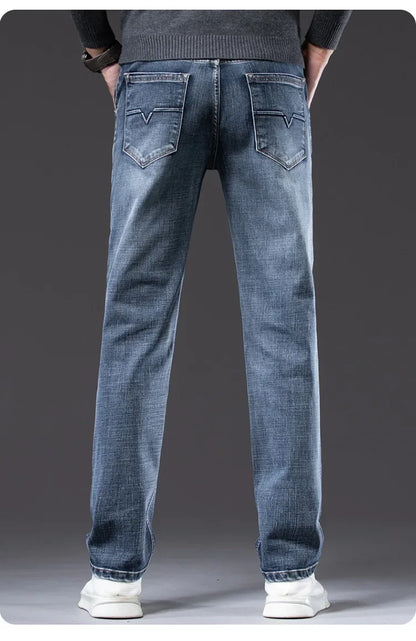 "Fior di Vento" – Loose Fit Straight Leg Jeans By Enzo Bellari®