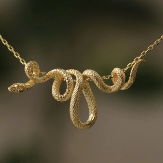 "Il Serpente" – Silver Pendant Necklace By Enzo Bellari®