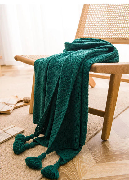 "Vento Lieve" – Chunky Knit Throw Blanket By Enzo Bellari®