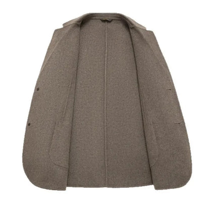 "Oro di Mare" – Double-Faced Woolen Business Jacket By Enzo Bellari®