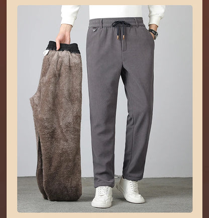 "Corte Morbida" – Corduroy Fleece Pants By Enzo Bellari®