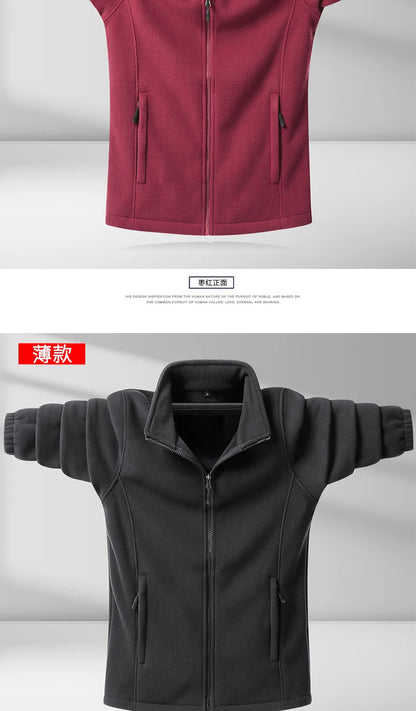 "Doppia Calda" – Fleece Collar Jacket By Enzo Bellari®