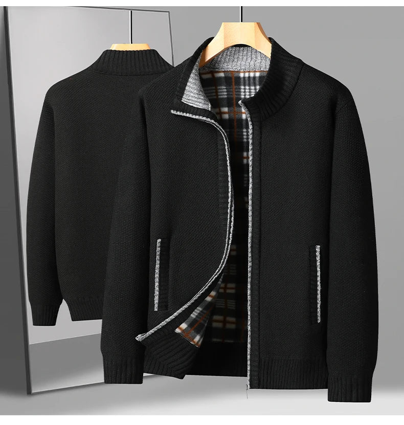 "Pelliccia Invernale" – Plush Cardigan Jacket By Enzo Bellari®