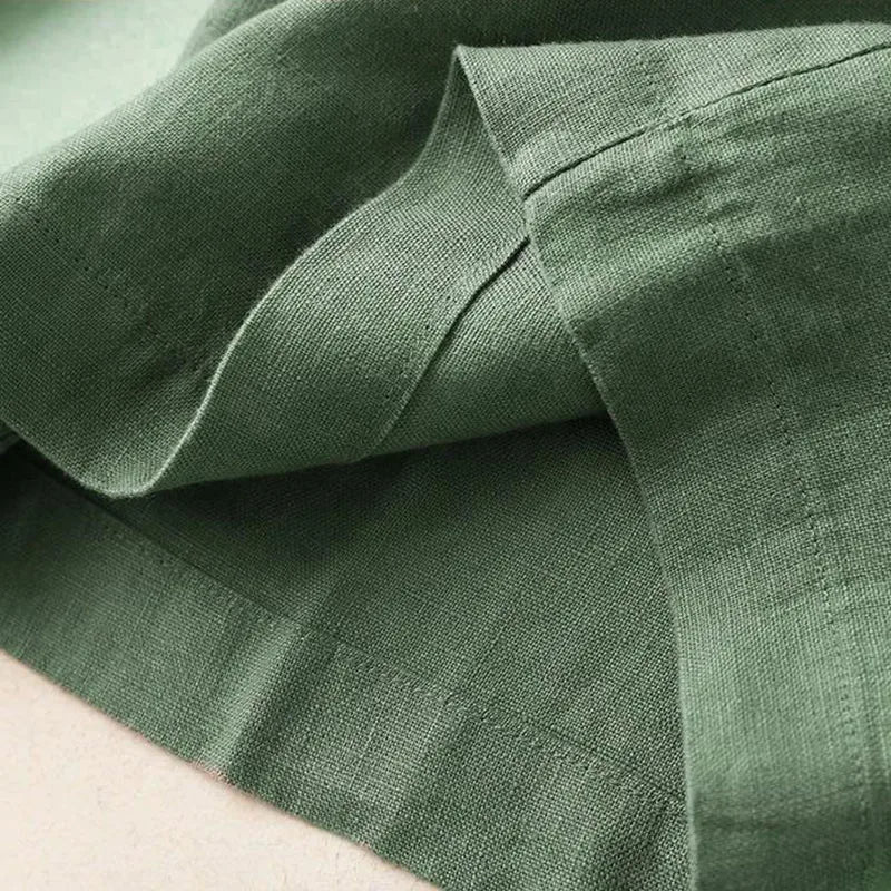 "Passo Largo" – Cotton Wide Leg Pants By Enzo Bellari®