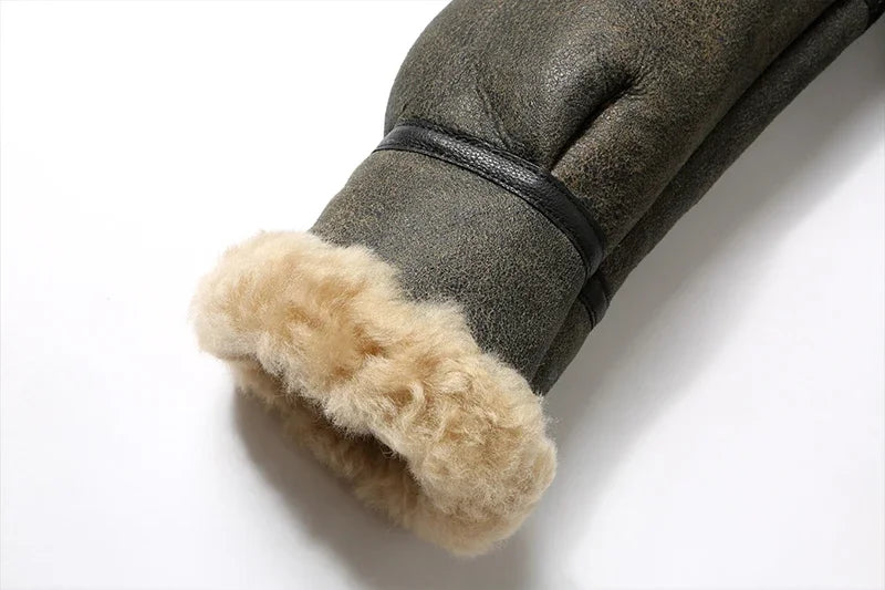 "Pelle di Cervo" – Sheepskin Fur Jacket By Enzo Bellari®