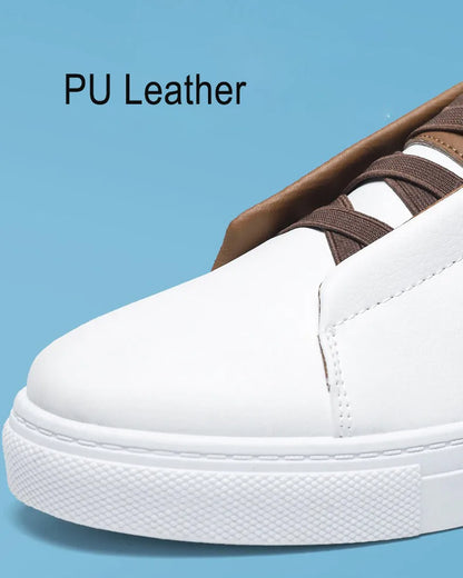 "Cammino Leggero" – Leather Moccasins Sneakers By Enzo Bellari®