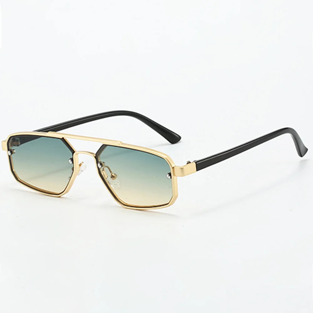 "Vista Retrò" – Vintage Rectangle Sunglasses By Enzo Bellari®