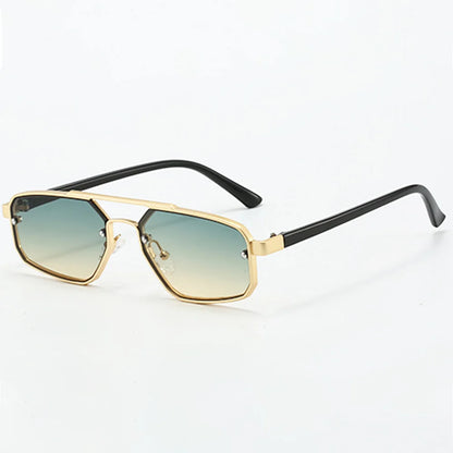 "Vista Retrò" – Vintage Rectangle Sunglasses By Enzo Bellari®