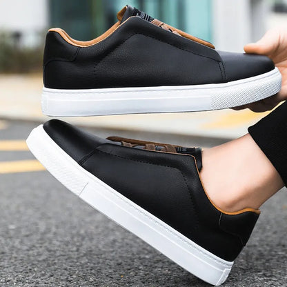 "Cammino Leggero" – Leather Moccasins Sneakers By Enzo Bellari®