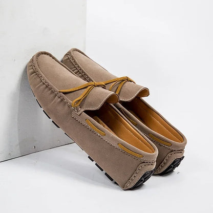 "Passo Morbido" – Suede Penny Loafers By Enzo Bellari®
