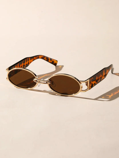 "Ovale Punk" – Vintage Oval Sunglasses By Enzo Bellari®