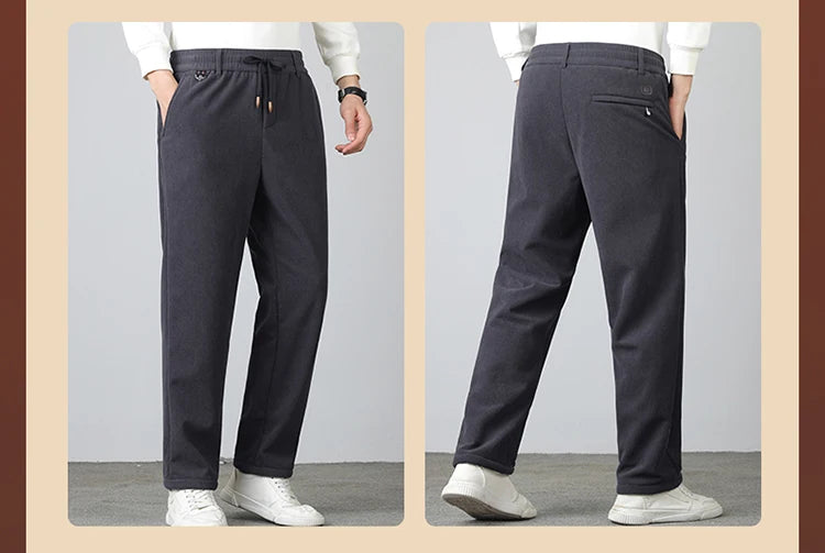 "Corte Morbida" – Corduroy Fleece Pants By Enzo Bellari®