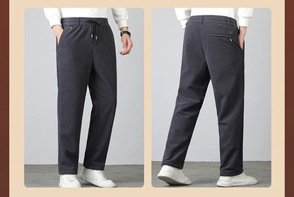 "Corte Morbida" – Corduroy Fleece Pants By Enzo Bellari®